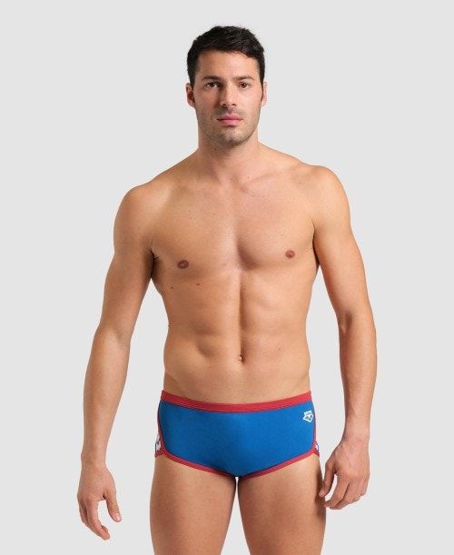 Pantaloncini Uomo Arena Icons Solid Low Waist Short Blu Rosse | 68204WXAF