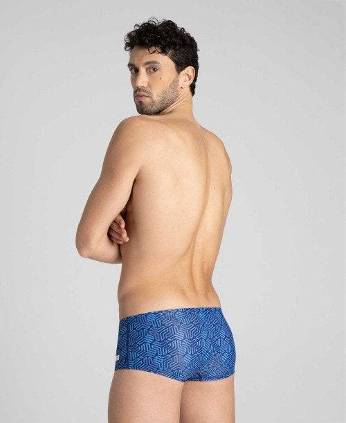 Pantaloncini Uomo Arena Kikko Low Waisted Short Blu Marino Blu Marino | 27305CBOD