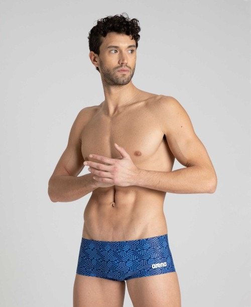 Pantaloncini Uomo Arena Kikko Low Waisted Short Blu Marino Blu Marino | 27305CBOD