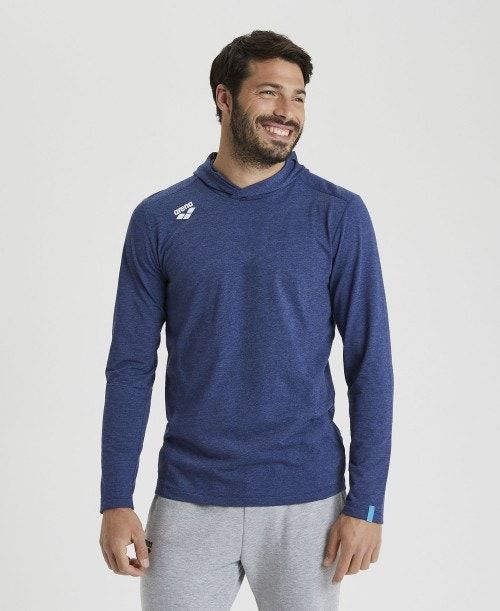 Pantaloncini Uomo Arena Team Hooded T-shirt Panel Colorate | 36519QBYS