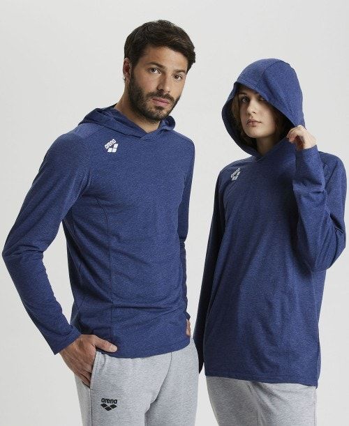 Pantaloncini Uomo Arena Team Hooded T-shirt Panel Colorate | 36519QBYS