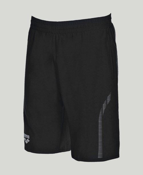 Pantaloncini Uomo Arena Team Line Bermuda Short Nere | 29681TDOW