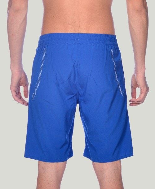 Pantaloncini Uomo Arena Team Line Bermuda Short Blu Reale | 78251QDHY