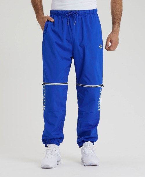 Pantaloni Uomo Arena Icons Convertible Pant Blu Blu | 60257HJCP