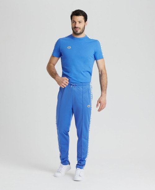 Pantaloni Uomo Arena Relax Iv Team Pant Bianche | 28371NSIO