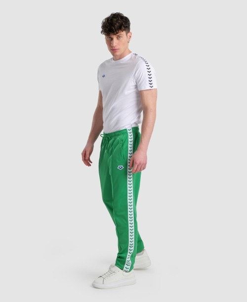 Pantaloni Uomo Arena Relax Iv Team Pant Verdi Bianche Verdi | 67234ACNS