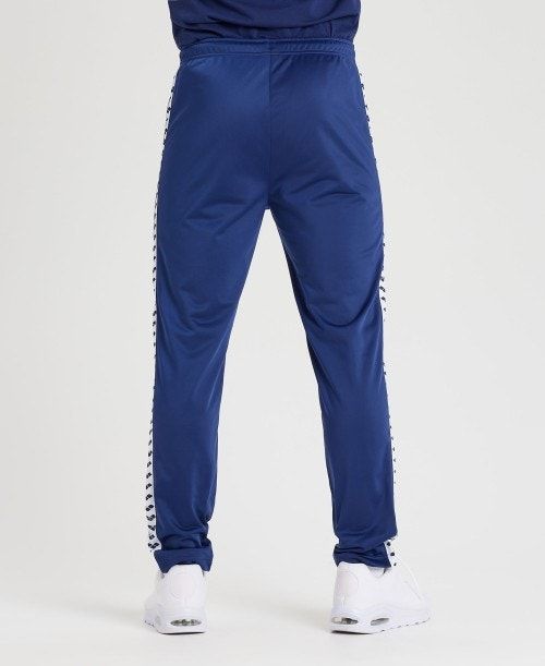 Pantaloni Uomo Arena Relax Iv Team Pant Blu Marino Bianche Blu Marino | 94865HVFT