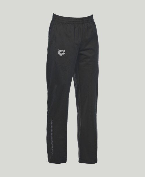 Pantaloni Uomo Arena Team Line Knitted Poly Pant Nere | 90127YNUE