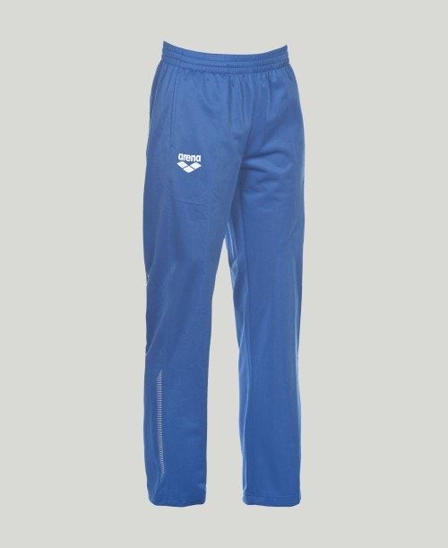 Pantaloni Uomo Arena Team Line Knitted Poly Pant Blu Reale | 76290FEGB