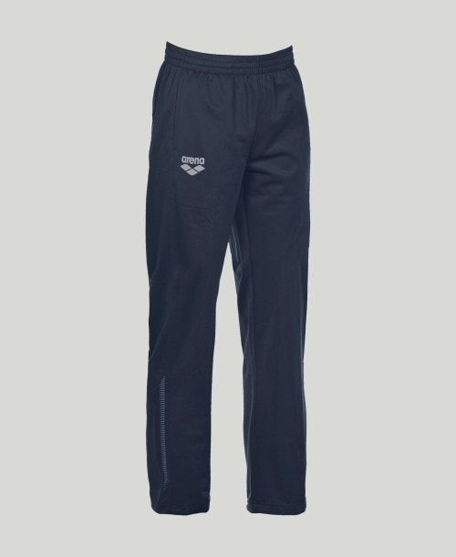 Pantaloni Uomo Arena Team Line Knitted Poly Pant Blu Marino | 45967KLZO