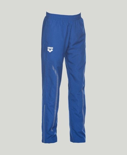 Pantaloni Uomo Arena Team Line Warm-up Pant Blu Reale | 71853CHNU