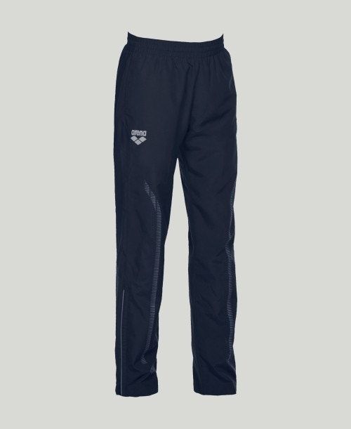 Pantaloni Uomo Arena Team Line Warm-up Pant Blu Marino | 41236KGJU