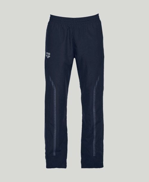 Pantaloni Uomo Arena Team Line Warm-up Pant Blu Marino | 41236KGJU