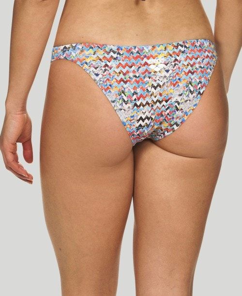 Slip Donna Arena Ethno Zigzag Brief Grigie Colorate | 47925EKJF