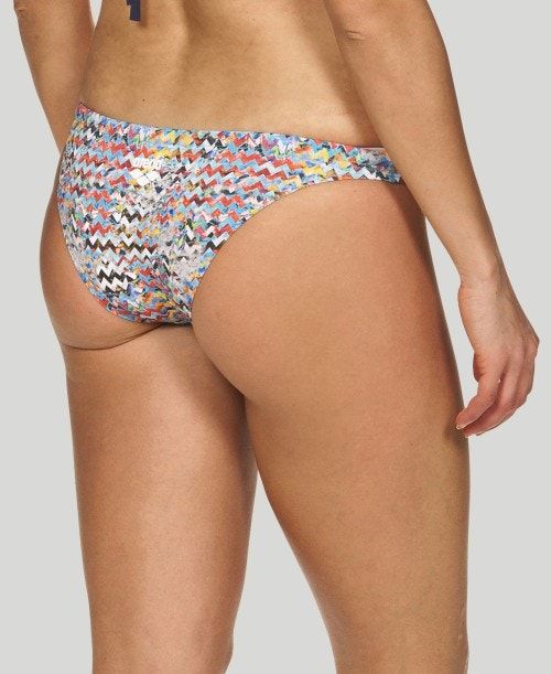 Slip Donna Arena Ethno Zigzag Brief Grigie Colorate | 47925EKJF