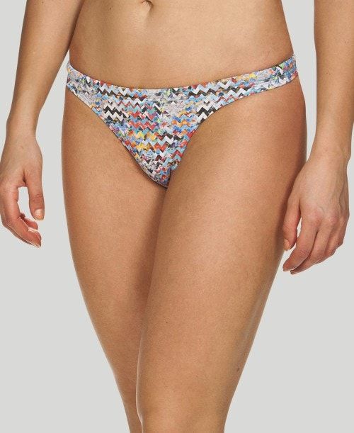 Slip Donna Arena Ethno Zigzag Brief Grigie Colorate | 47925EKJF