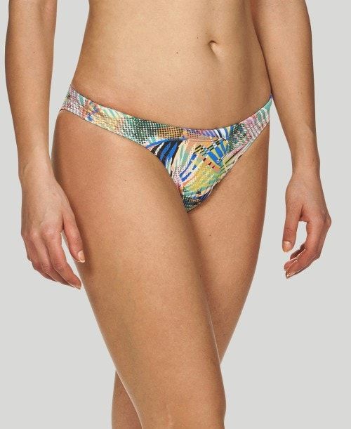 Slip Donna Arena Floral Allover Brief Nere Colorate | 25896VALT