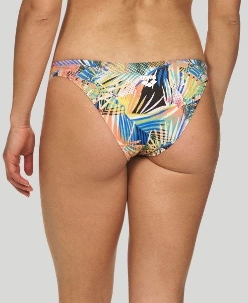 Slip Donna Arena Floral Allover Brief Nere Colorate | 25896VALT