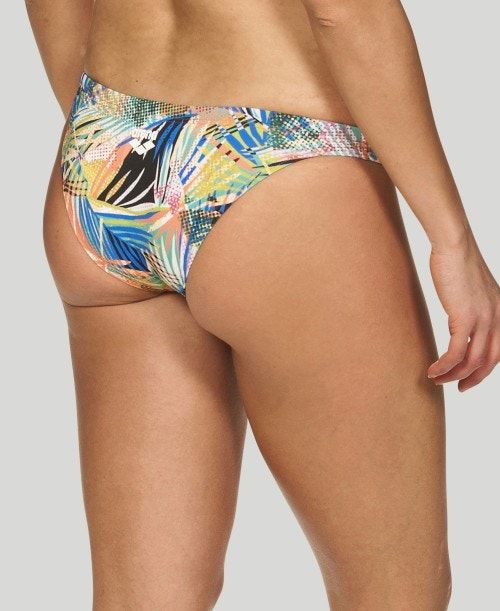 Slip Donna Arena Floral Allover Brief Nere Colorate | 25896VALT