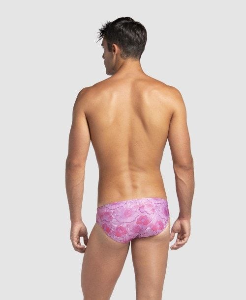 Slip Uomo Arena Breast Cancer Awareness Brief Colorate | 23794DFRL