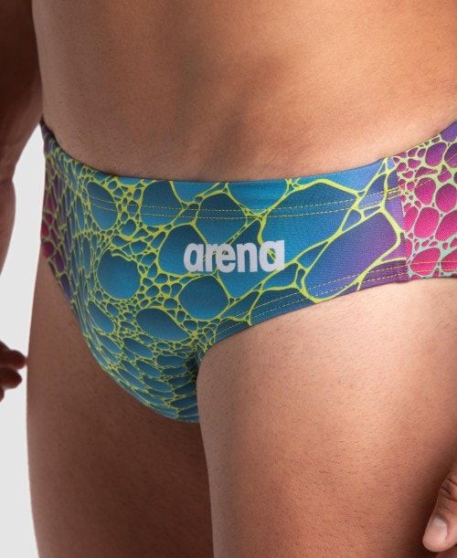 Slip Uomo Arena Caimano Limited Edition Brief Colorate | 06738OXQZ