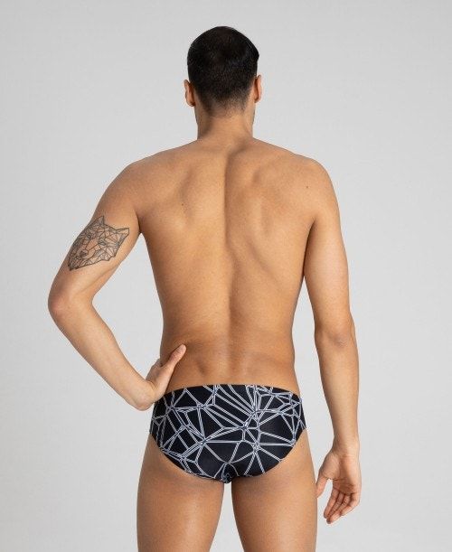 Slip Uomo Arena Carbonics Pro Brief Nere Nere | 78251VGZT