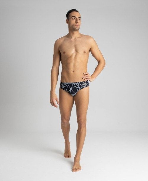 Slip Uomo Arena Carbonics Pro Brief Nere Nere | 78251VGZT