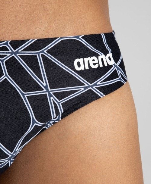 Slip Uomo Arena Carbonics Pro Brief Nere Nere | 78251VGZT