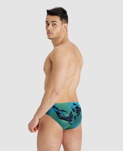 Slip Uomo Arena Drew Kibler Collection Brief Colorate | 36821WGEX