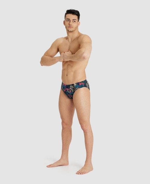 Slip Uomo Arena Drew Kibler Collection Brief Colorate | 20839KTPM