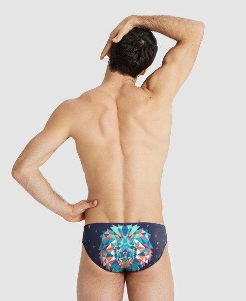 Slip Uomo Arena Drew Kibler Collection Brief Colorate | 03894UITN