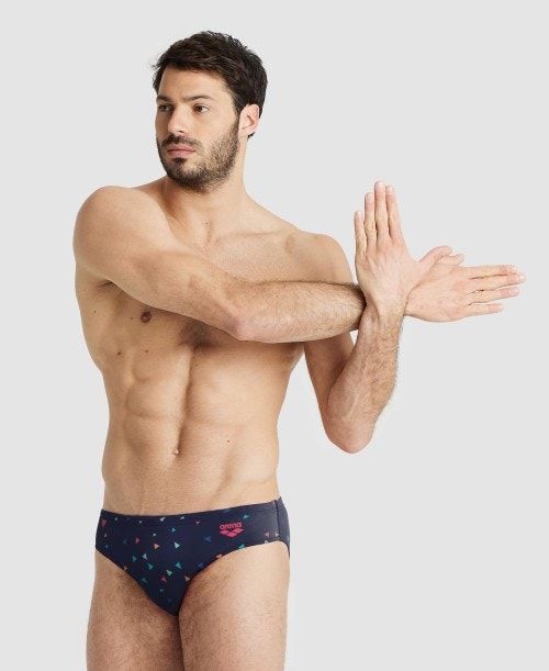 Slip Uomo Arena Drew Kibler Collection Brief Colorate | 03894UITN