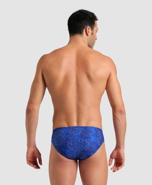 Slip Uomo Arena Hydrange Bouquet Brief Colorate | 20768EMUO