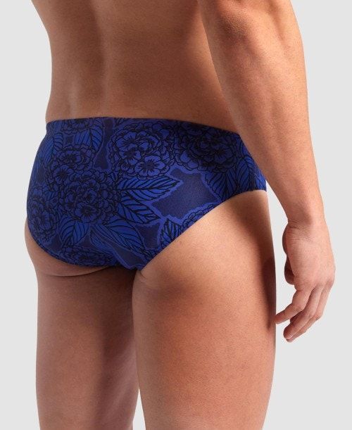 Slip Uomo Arena Hydrange Bouquet Brief Colorate | 47306EVHG