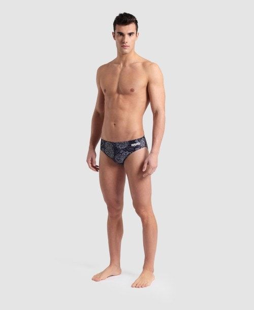 Slip Uomo Arena Hydrange Bouquet Brief Colorate | 39126WUSC