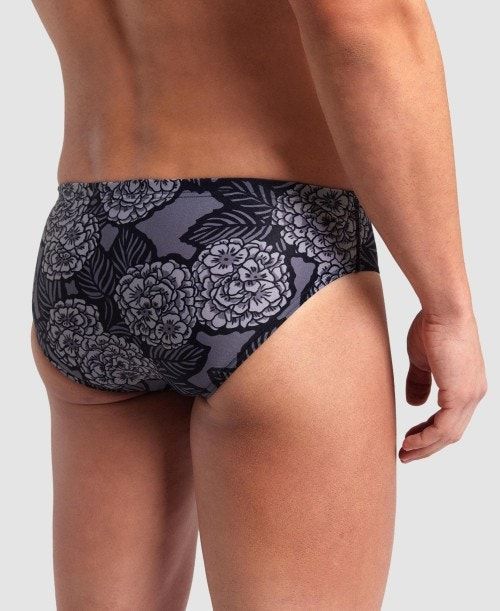 Slip Uomo Arena Hydrange Bouquet Brief Colorate | 39126WUSC