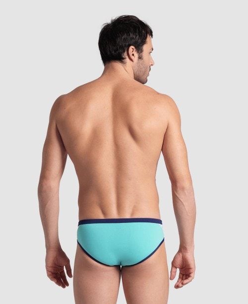 Slip Uomo Arena Icons Brief Blu Marino | 82049LZVK