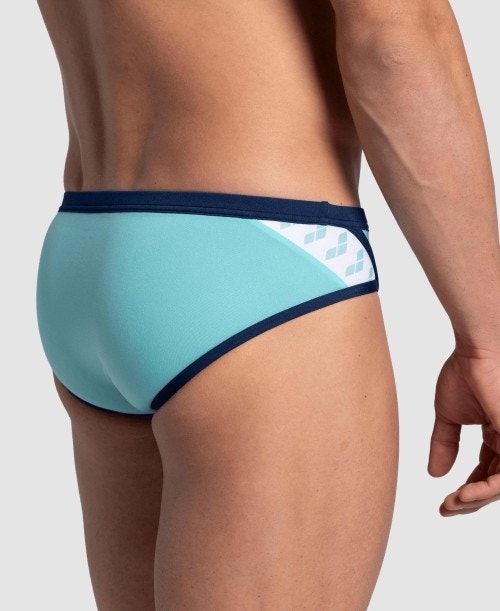 Slip Uomo Arena Icons Brief Blu Marino | 82049LZVK