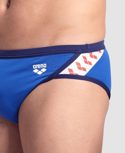 Slip Uomo Arena Icons Brief Blu Reale Blu Marino | 82794EZCM