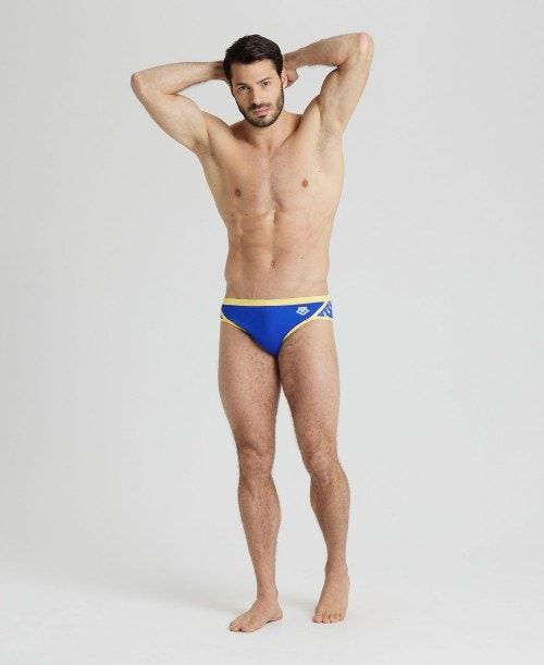 Slip Uomo Arena Icons Brief Blu | 26940GHQE