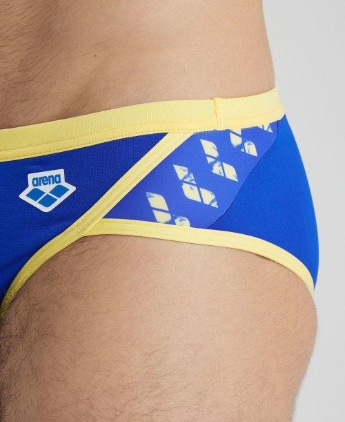 Slip Uomo Arena Icons Brief Blu | 26940GHQE