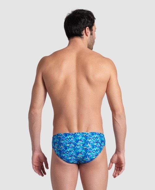 Slip Uomo Arena Pool Tiles Swim Briefs Colorate | 53472TPOE