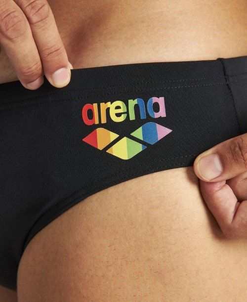 Slip Uomo Arena Pride Brief Nere | 56483WMRX