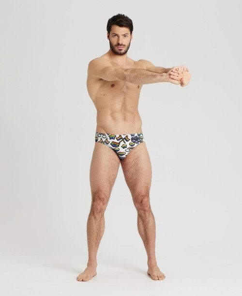 Slip Uomo Arena Pride Print Of The Month Brief Colorate | 03196JVMS