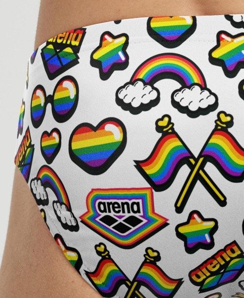 Slip Uomo Arena Pride Print Of The Month Brief Colorate | 03196JVMS