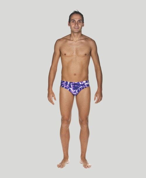 Slip Uomo Arena Shattered Glass Brief - Maxlife Viola | 16274OSMW