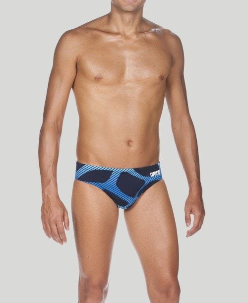 Slip Uomo Arena Spider Brief Blu Marino | 79245LHNG