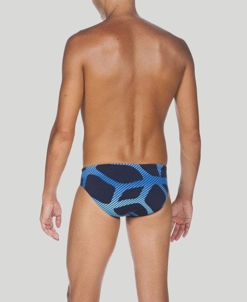 Slip Uomo Arena Spider Brief Blu Marino | 79245LHNG