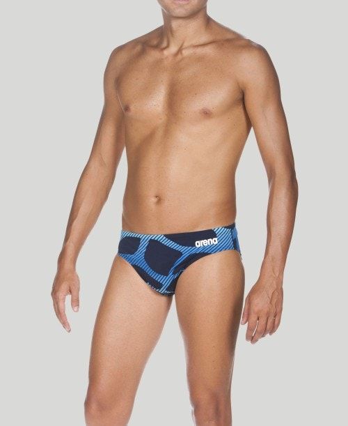 Slip Uomo Arena Spider Brief Blu Marino | 79245LHNG