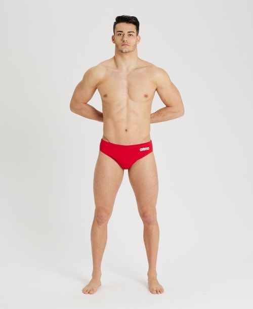 Slip Uomo Arena Team Solid Water Polo Brief Colorate | 28469BYXS